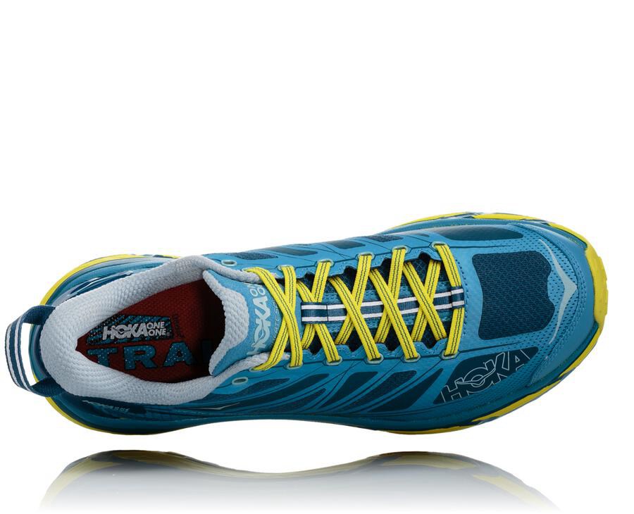 Zapatillas Trail Hoka One One Hombre - Mafate Speed 2 - Azules - COZ593640